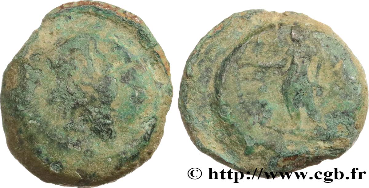 HISPANIA - CORDUBA (Province of Cordoue) Demie unité de bronze ou quadrans S