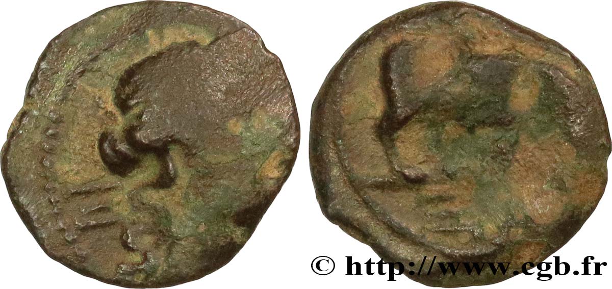 MASSALIA - MARSEILLES Petit bronze au taureau (hémiobole ?) BC