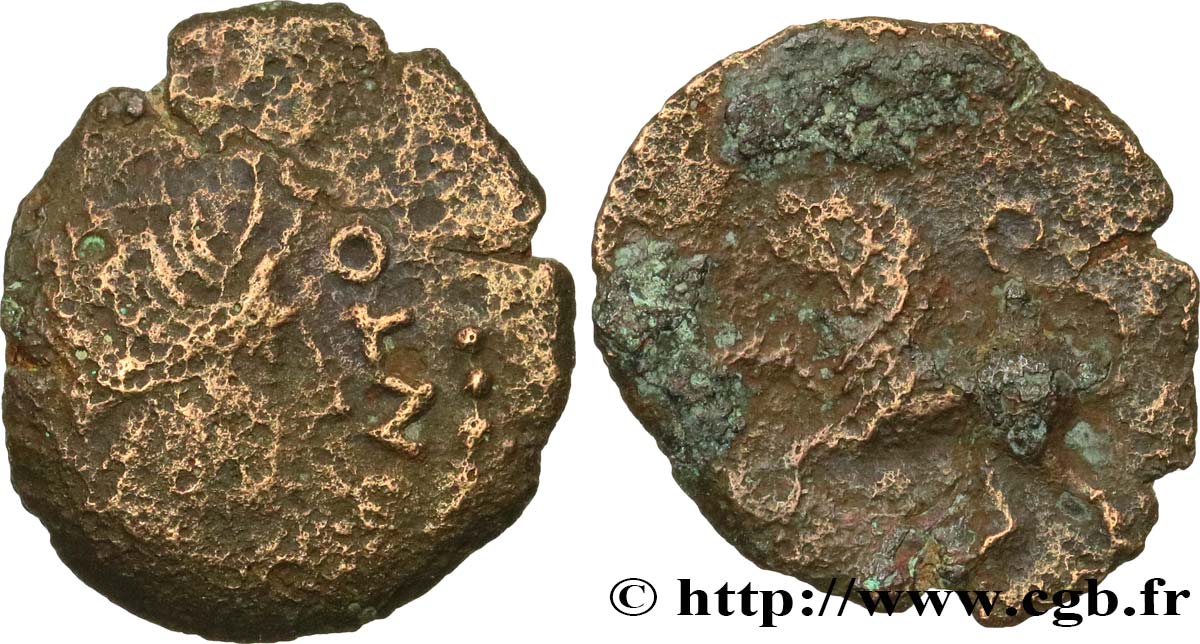 GALLIA - ANDECAVI (Región de Angers) Bronze TOGIANTO / SLAMB, classe I BC