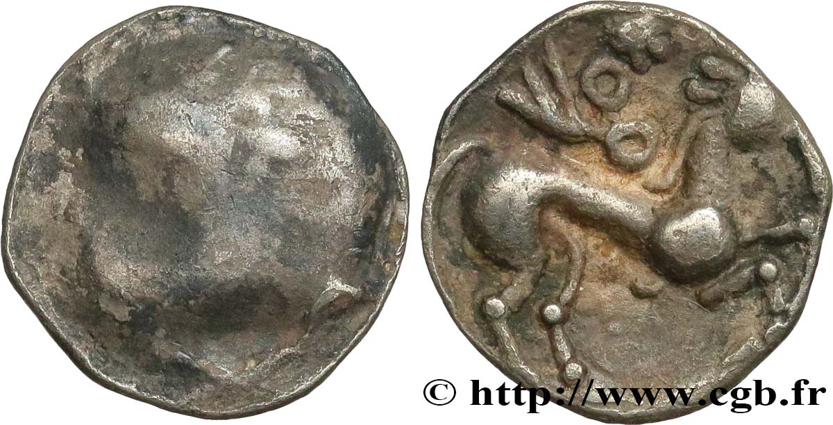 SOUTH-EAST OF THE GAULE, Incertain Obole imitée d’Emporia VF/AU