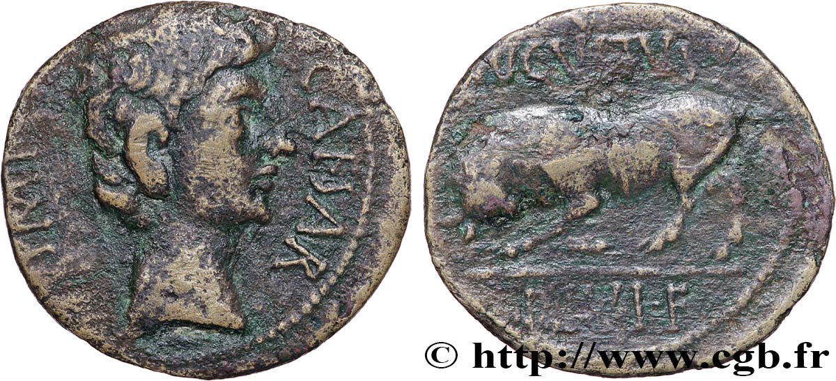 CENTRO - Incerti (Regione di) Bronze au taureau, (semis ou quadrans) q.BB