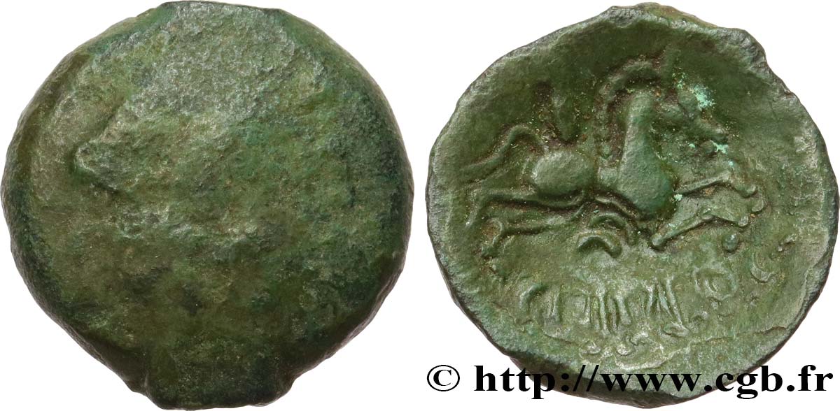 GALLIA BELGICA - MELDI (Area of Meaux) Bronze EPENOS VG/VF