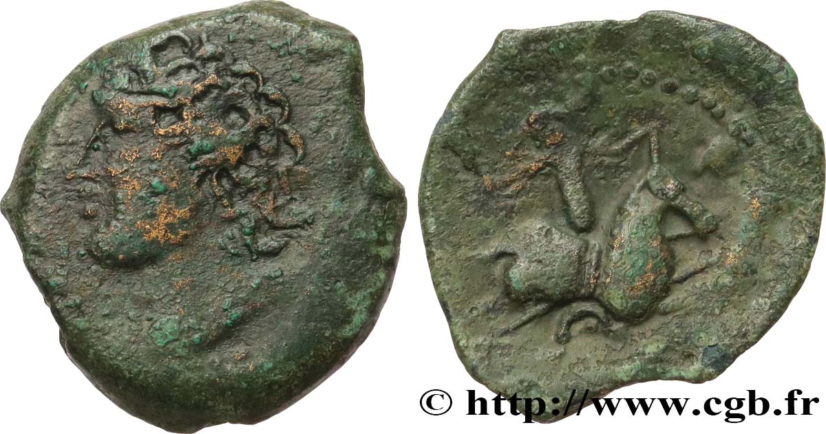 GALLIA BELGICA - MELDI (Regione di Meaux) Bronze EPENOS q.BB