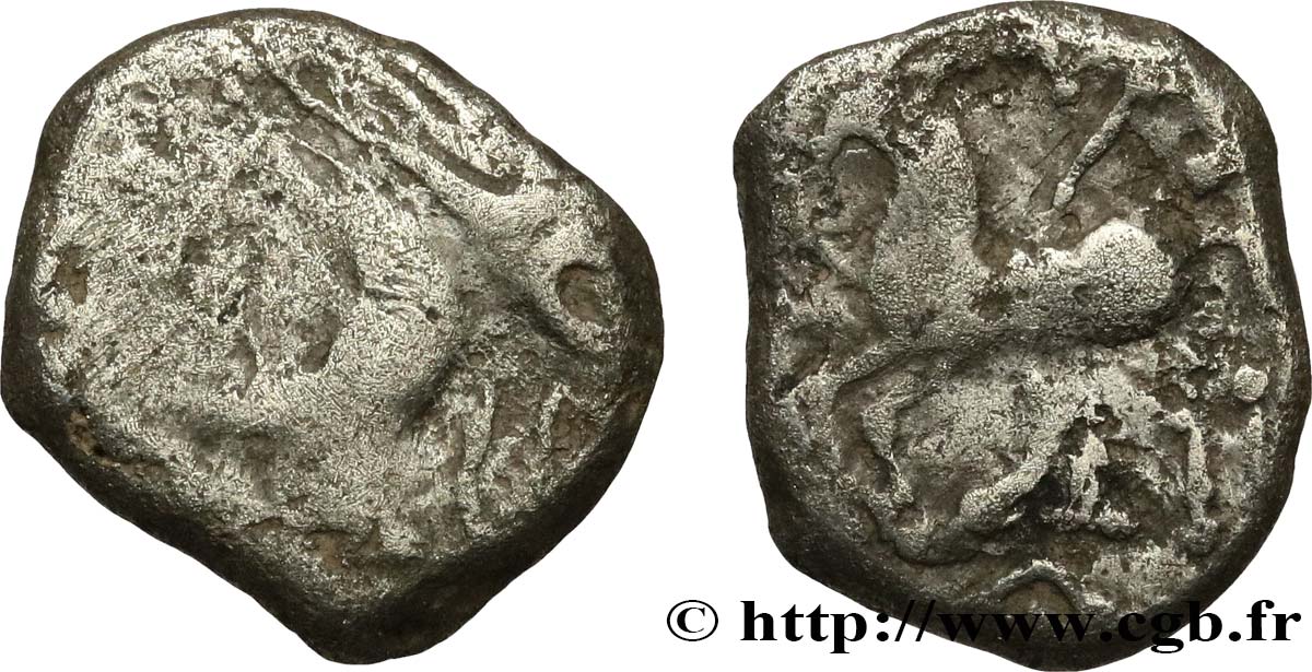 GALLIA BELGICA - LINGONES (Región de Langres) Denier KALETEDOY, B5 BC