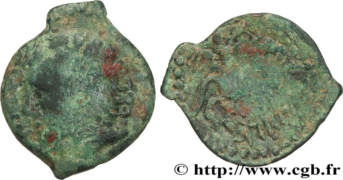 GALLIEN - BELGICA - MELDI (Region die Meaux) Bronze EPENOS S