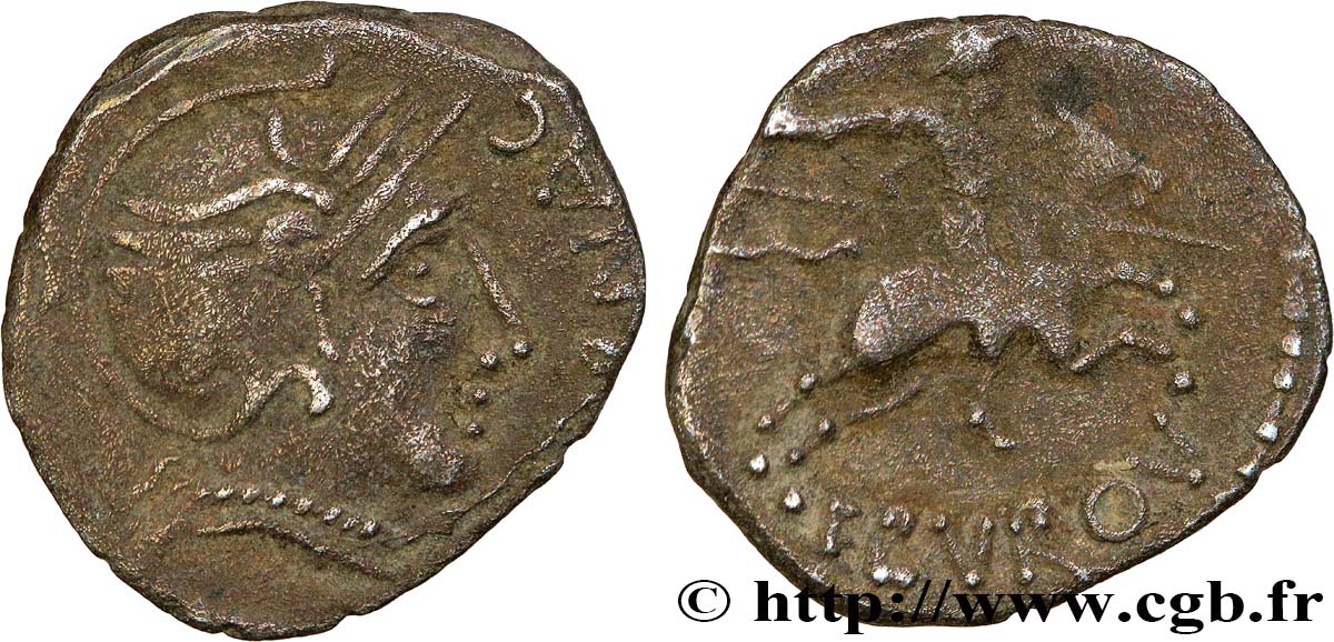 GALLIEN - TAL DAS RHONE Denier au cavalier DVRNAC / EBVROV SS