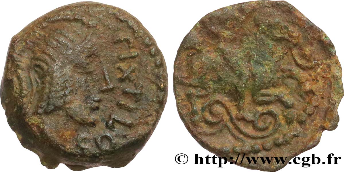 GALLIA - CARNUTES (Regione della Beauce) Bronze PIXTILOS classe VII au cavalier q.BB