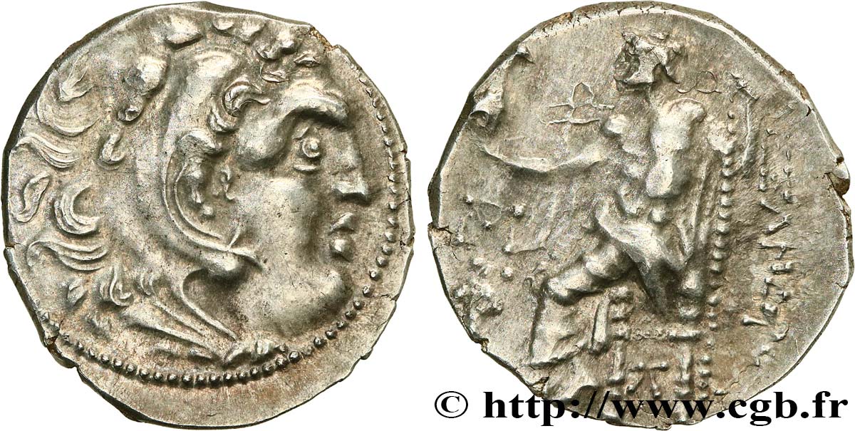 DANUBIAN CELTS - IMITATIONS OF THE TETRADRACHMS OF ALEXANDER III AND HIS SUCCESSORS Drachme, imitation du type de Philippe III AU/AU