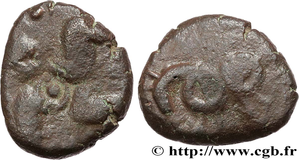 ATUATUCI (Current Belgium) Bronze au swastika BC