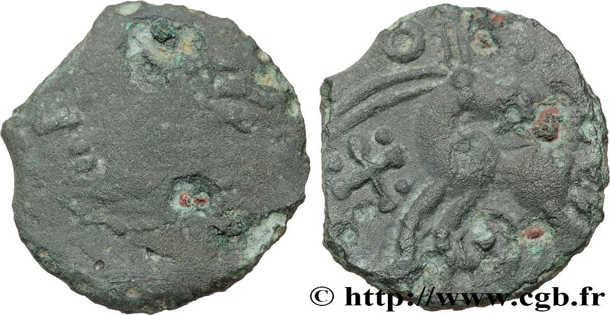 GALLIA BELGICA LINGONES (Regione di Langres) Bronze EKPITO B/MB