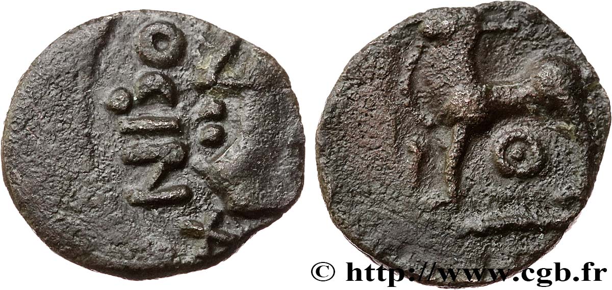 GALLIA BELGICA SEQUANI (Regione di Besançon) Bronze TOGIRIX BB/q.BB