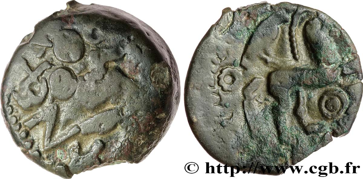 GALLIA - BELGICA - REGIONE DI PARIGGI Bronze VENEXTOC q.BB
