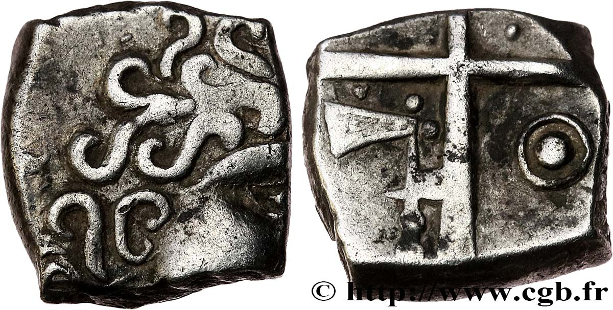 GALLIA - SOUTH WESTERN GAUL - PETROCORES / NITIOBROGES, Unspecified Drachme “au style flamboyant”, S. 198 AU