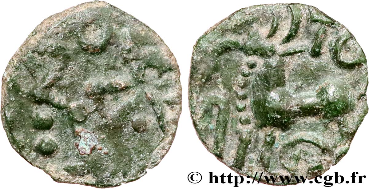 GALLIA BELGICA SEQUANI (Regione di Besançon) Bronze TOGIRIX q.BB/BB
