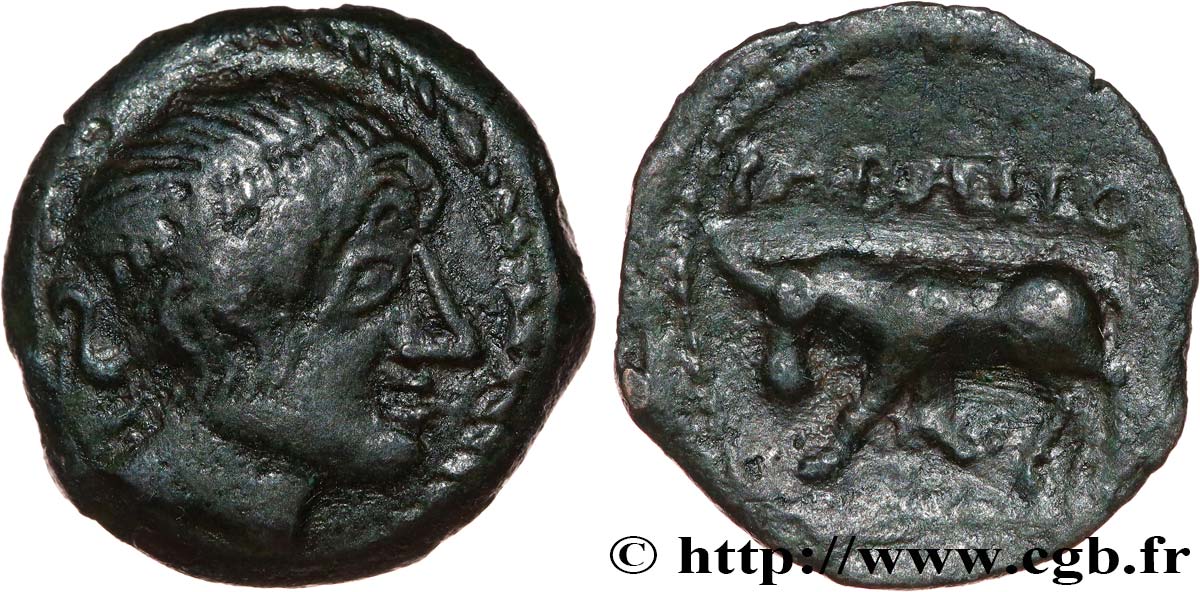 GALLIA - MID-WEST, UNSPECIFIED Bronze CABALLOS AU