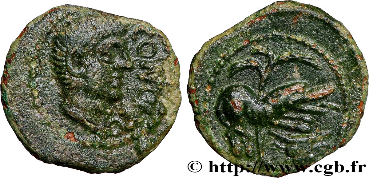 GALLIA - SANTONES / MID-WESTERN, Unspecified Bronze CONTOVTOS (quadrans) XF