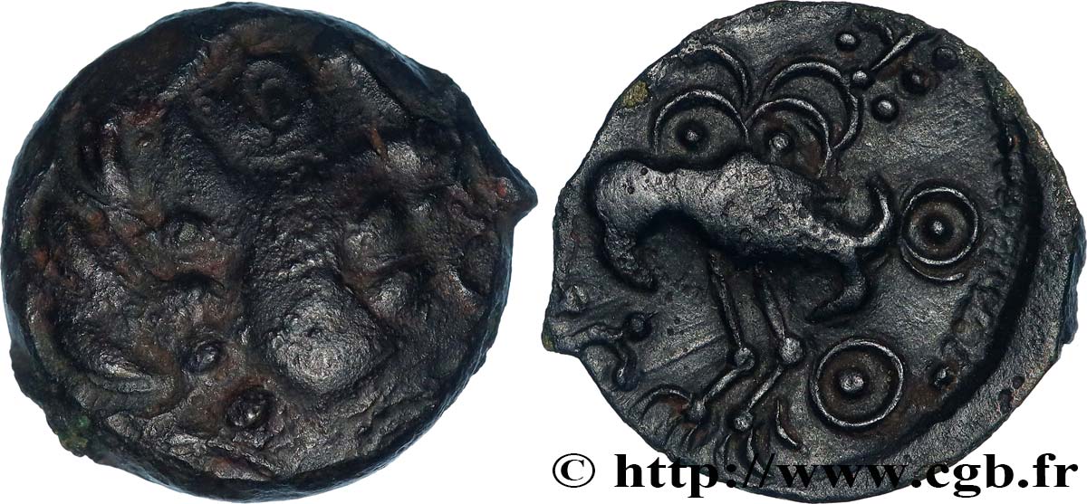 SÉNONS (région de Sens) Bronze YLLYCCI à l’oiseau, classe VI TTB/TTB+
