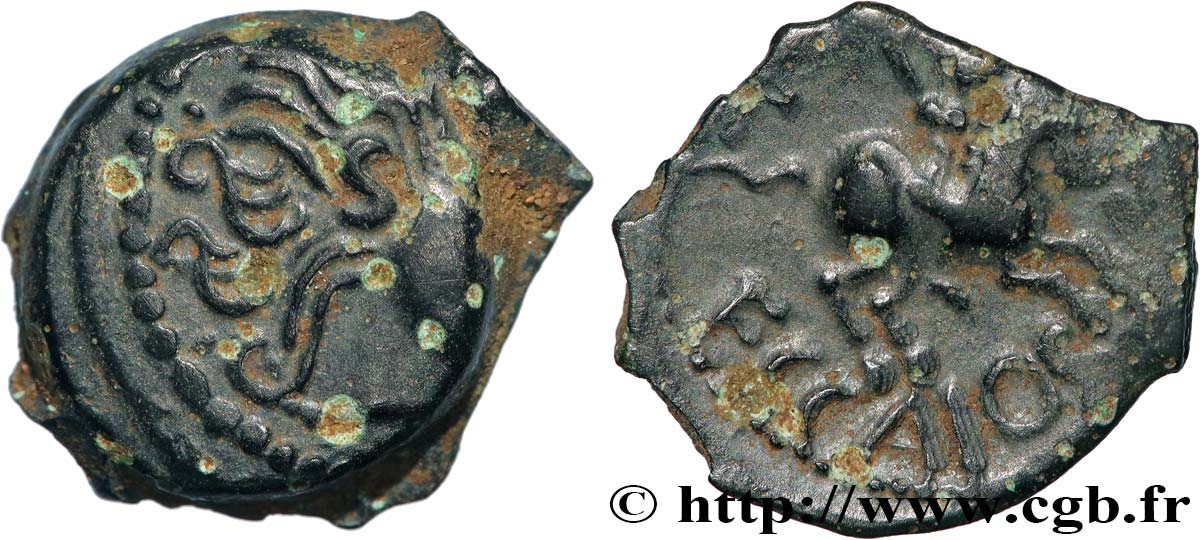 PARISII (Région de Paris) Bronze ECCAIOS, au cavalier TTB