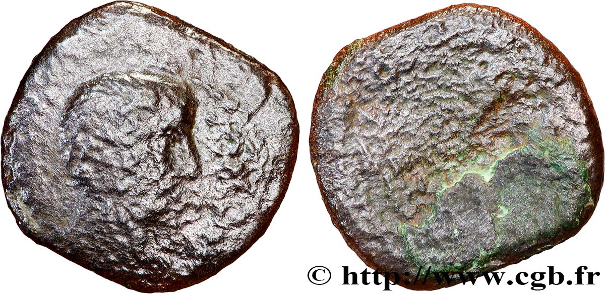 GALLIEN - SANTONES / MITTELWESTGALLIEN - Unbekannt Bronze CONTOVTOS (quadrans) S/SGE