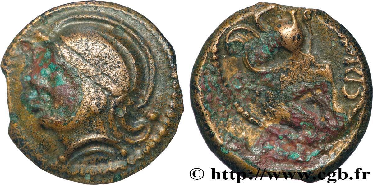 GALLIA BELGICA - SUESSIONES (Regione de Soissons) Bronze CRICIRV BB/q.BB