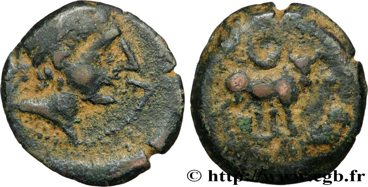 HISPANIA - CASTULO/KASTILO (Province de Jaen/Calzona) Unité TB+/TB