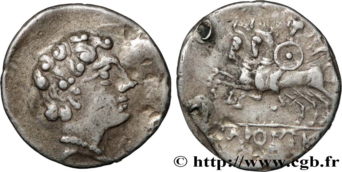HISPANIA - SPAIN - SEDETANOS - KELSE (Province of Valencia) Denier au cavalier XF