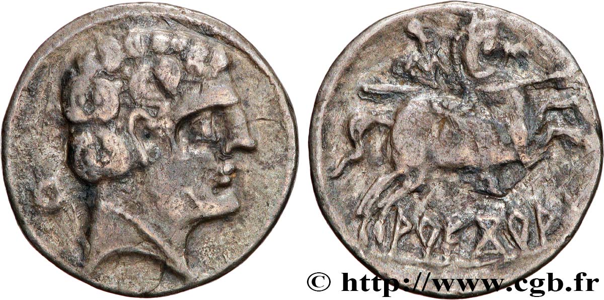 SPAIN - AREKORATA (Provincia of Soria) Denier au cavalier XF