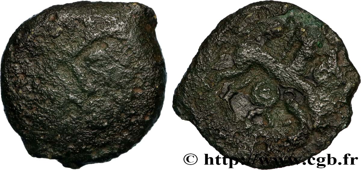 GALLIA - BELGICA - REGIONE DI PARIGGI Bronze VENEXTOC q.B/q.MB