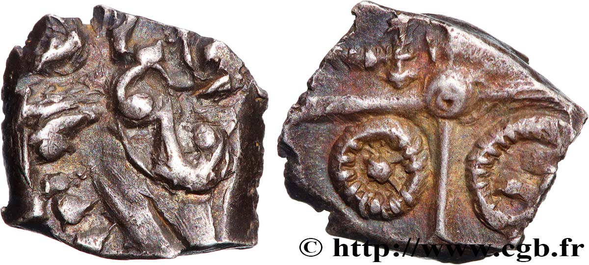 RUTÈNES (région de Rodez) Drachme “du type de Goutrens” TTB/TTB+