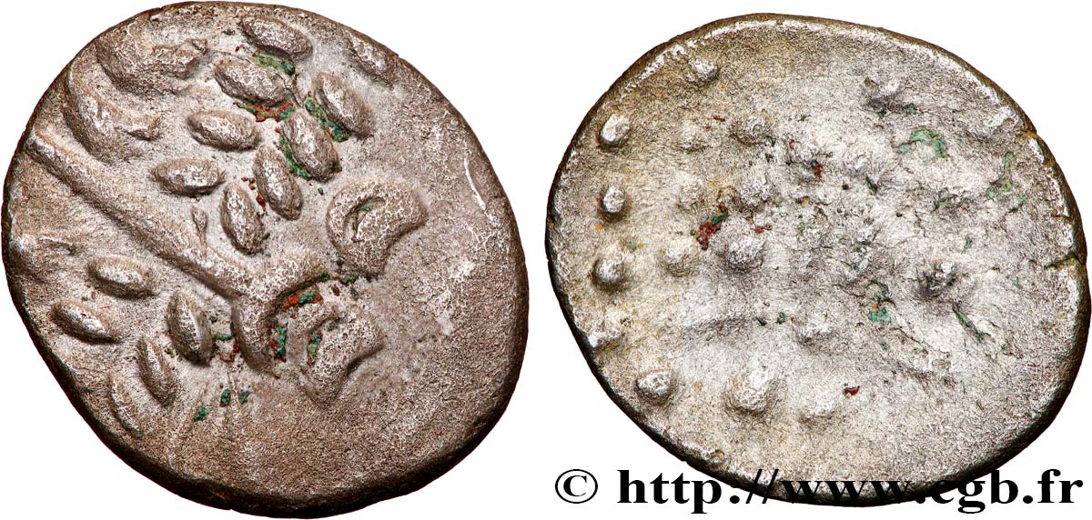 BRITTANY - DUROTRIGES Statère d’argent, “Durotrigan E” XF/VF