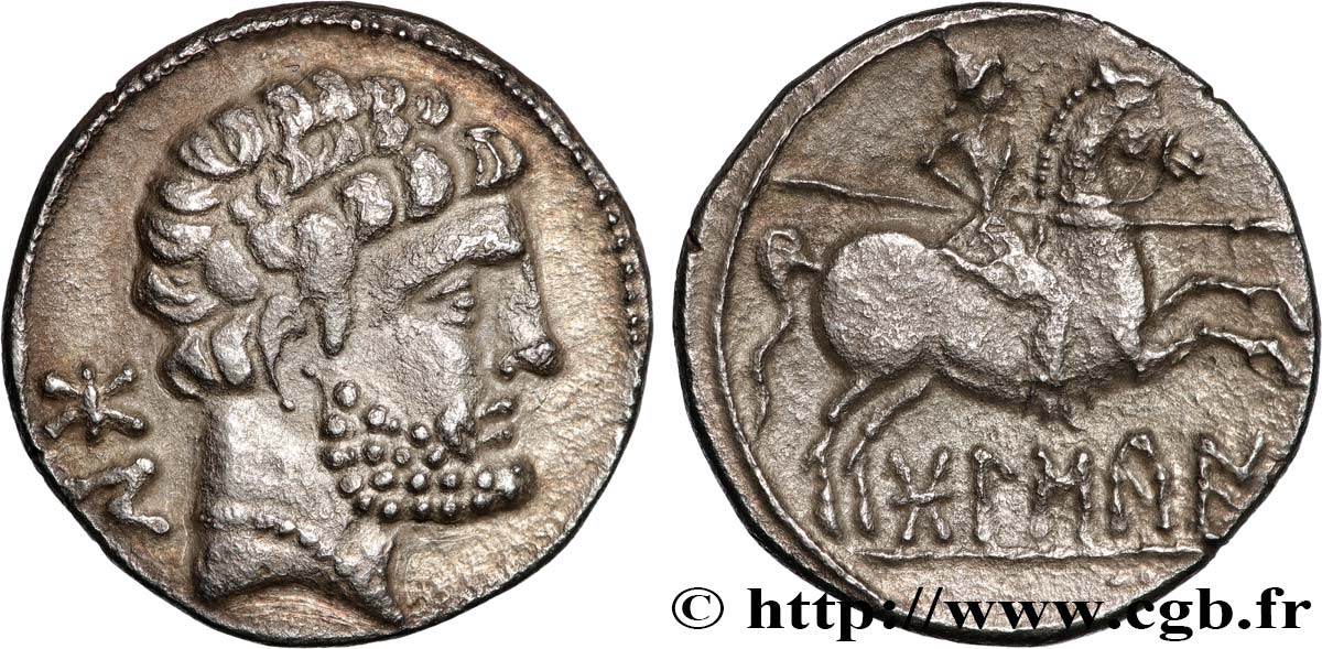 SPAIN - SUSSETANOS - BOLSKAN (OSCA/HUESCA) (Province of Huesca) Denier au cavalier AU