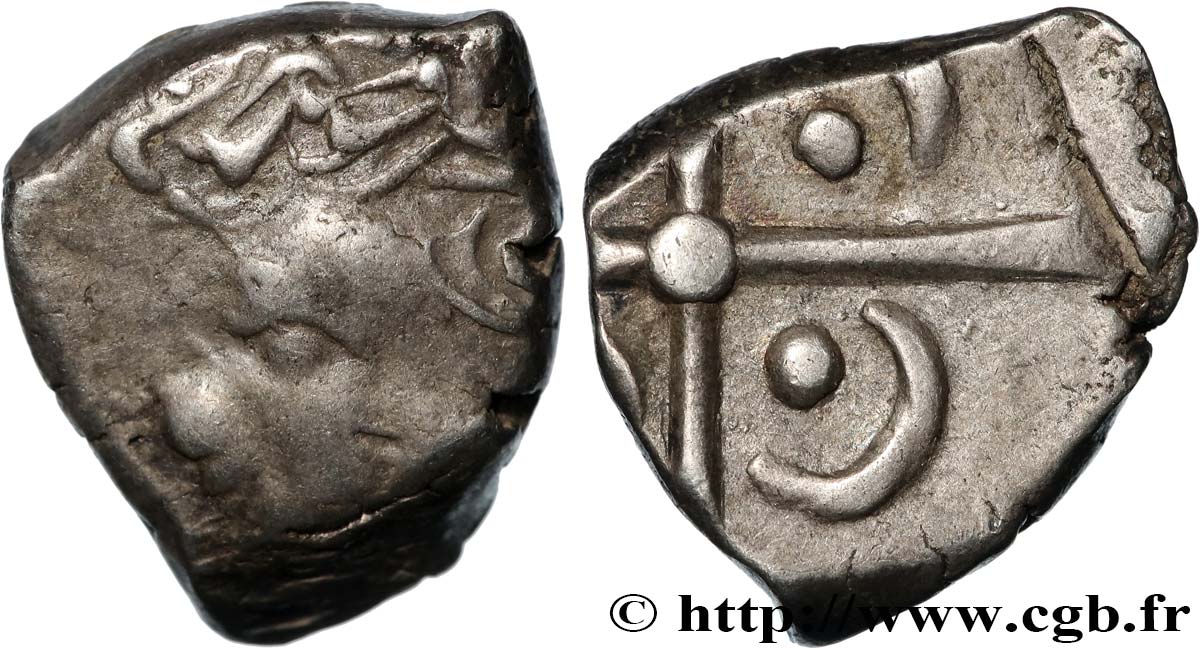 GALLIA - SOUTH-WESTERN GAUL - TOLOSATES (Area of Vieille-Toulouse) Drachme au panache, S. 75 XF