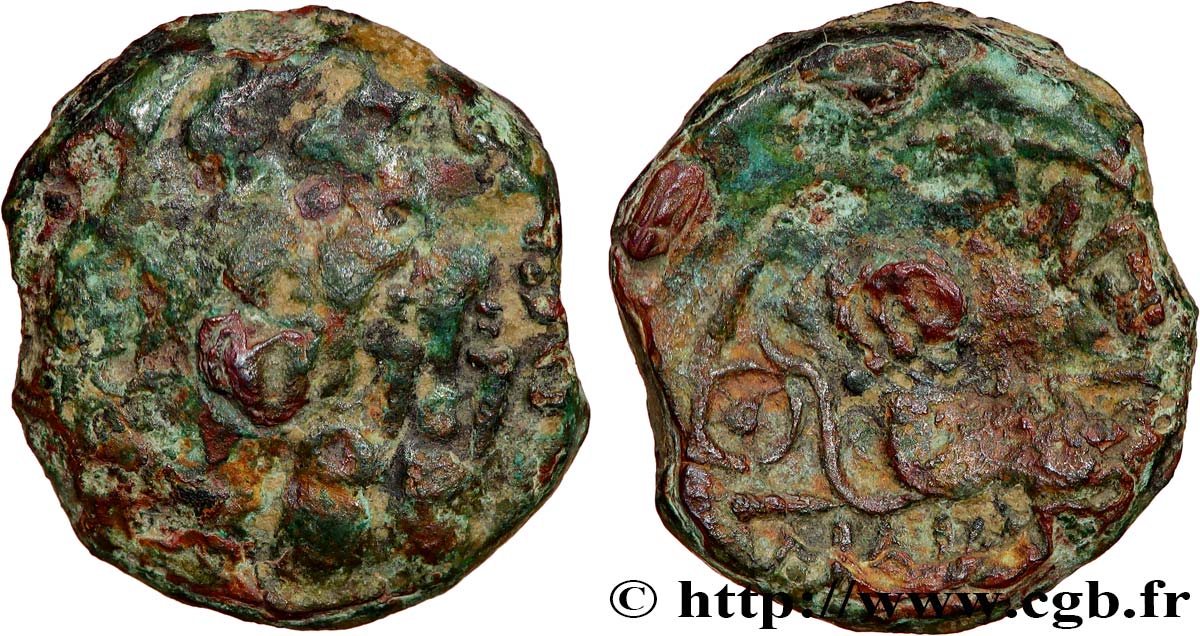 GALLIA BELGICA - REMI (Regione di Reims) Bronze REMO/REMO MB