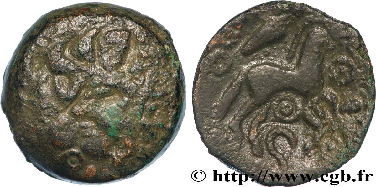 GALLIA - BELGICA - REGIONE DI PARIGGI Bronze VENEXTOC MB