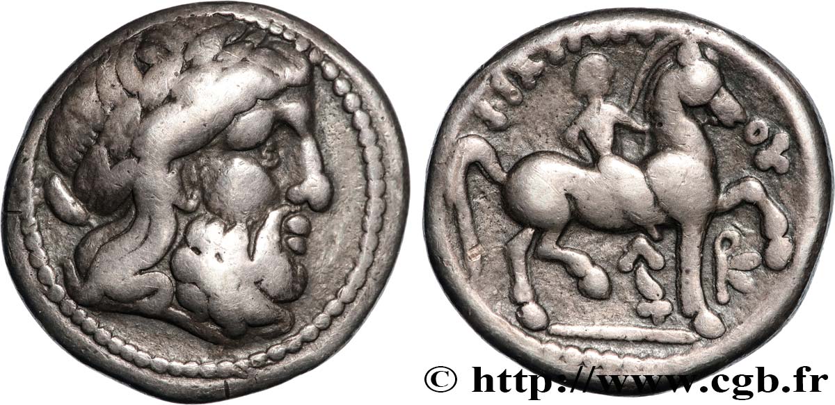 DANUBIAN CELTS - IMITATIONS OF THE TETRADRACHMS OF PHILIP II AND HIS SUCCESSORS Tétradrachme  XF