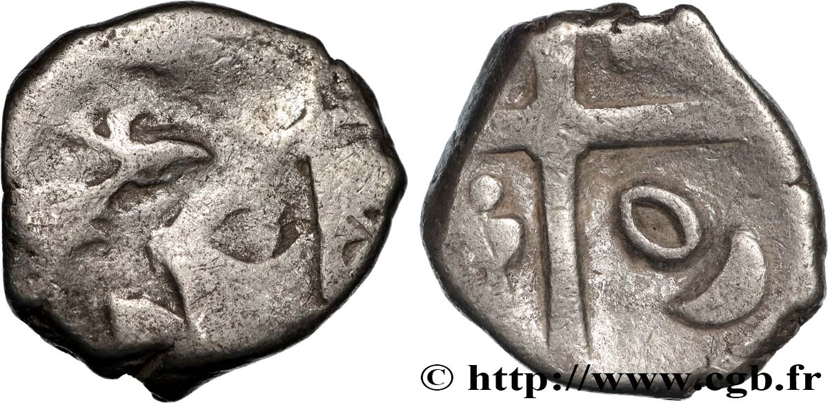 GALLIA - SOUTH WESTERN GAUL - VOLCÆ TECTOSAGES (Area of Toulouse) Drachme “à la tête cubiste”, S. 1 VG/XF