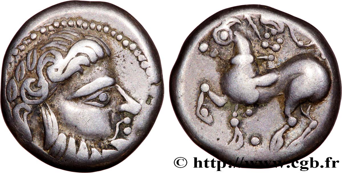 DANUBIAN CELTS - TETRADRACHMS IMITATIONS OF PHILIP II AND HIS SUCCESSORS Tétradrachme type de “Baumreiter” AU