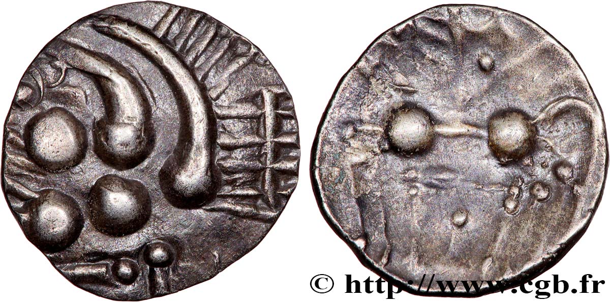 ELUSATES (Area of the Gers) Drachme “au cheval” MS/XF