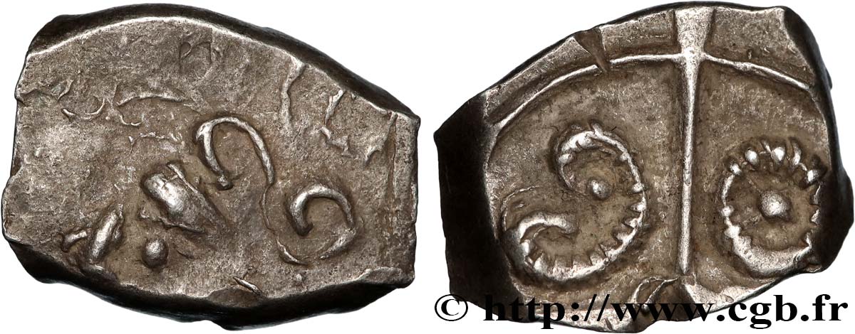 GALLIA - SOUTH WESTERN GAUL - RUTENI (Area of Rodez) Drachme “du type de Goutrens” - S. 264 AU