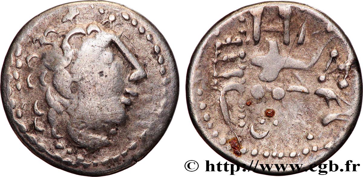 DANUBIAN CELTS - IMITATIONS OF THE TETRADRACHMS OF ALEXANDER III AND HIS SUCCESSORS Drachme, imitation du type de Philippe III XF