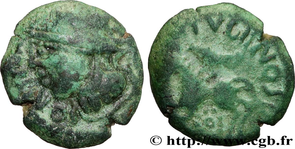 GALLIA BELGICA - LEUCI (Area of Toul) Bronze MATVGIINOS VF/XF