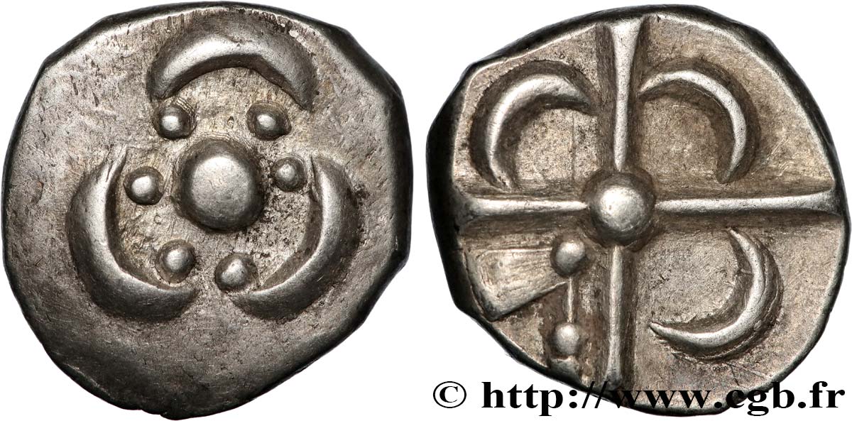 GALLIA - SOUTH WESTERN GAUL - SOTIATES (Area of Sos) Drachme trilobée, S. 368 AU