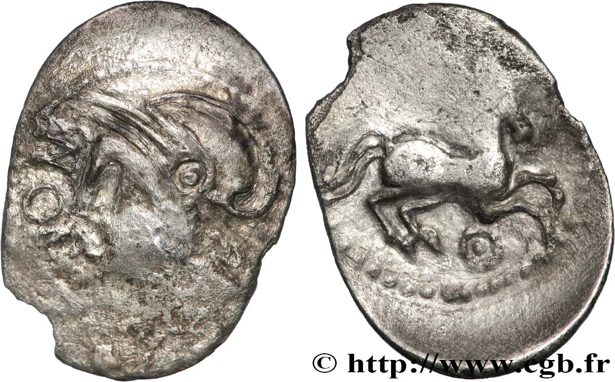 GALLIA - SANTONES / MID-WESTERN, Unspecified Denier ARIVOS / SANTONO VF/XF