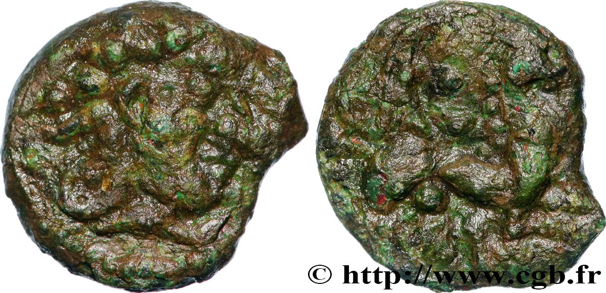 GALLIA - CARNUTES (Area of the Beauce) Bronze au pégase VF/VF