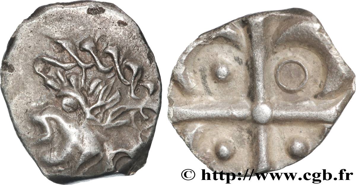 GALLIA - SOUTH WEST GAUL - TOLOSATES (Area of Vieille-Toulouse) Drachme au panache, S. 75 AU