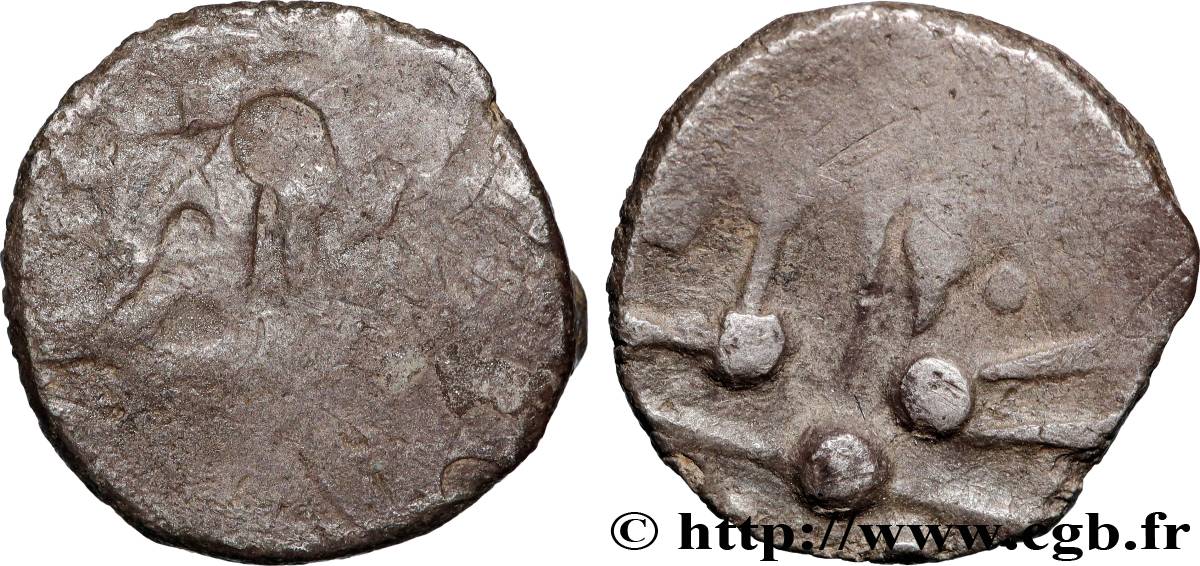 GALLIA - SOUTH WESTERN GAUL - CADURCI (Area of Cahors) Drachme “du type de Cuzance” VG/XF