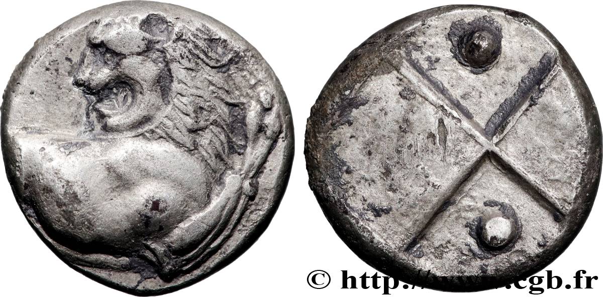 THRACE - CHERCHONÈSE DE THRACE - CHERRONESOS Hemidrachme ou tetrobole TTB+