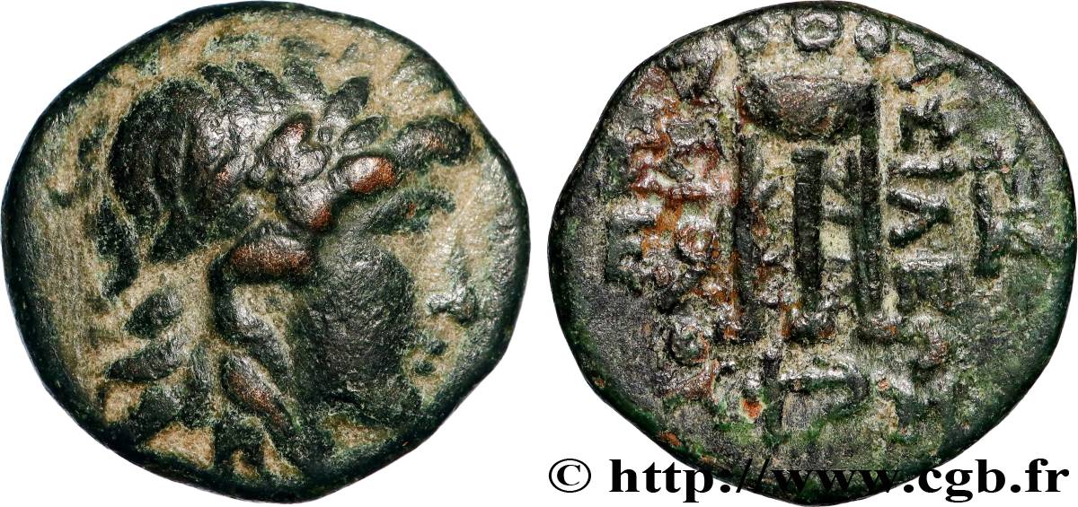 SYRIA - SELEUKID KINGDOM - ANTIOCHUS III THE GREAT Demi-unité XF