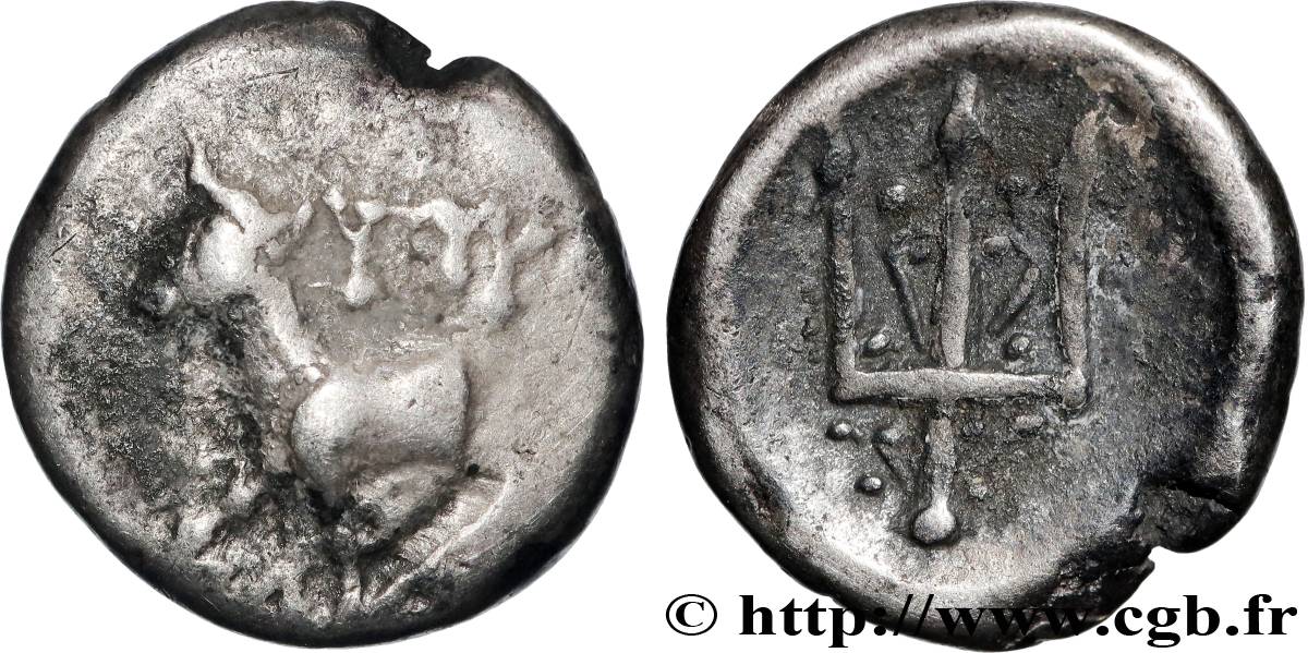 THRACE - BYZANTION Hemidrachme VF/XF