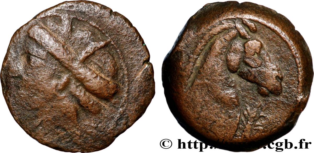 ZEUGITANIA - CARTHAGE Shekel VF/XF